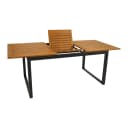 DEGAMO Ausziehtisch Rivello 150/200x90cm Akazie geölt Aluminium anthrazit Bild 1