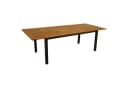 DEGAMO Gartentisch SARONNO Ausziehbar Aluminium Anthrazit Akazie Bild 2
