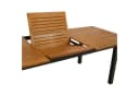 DEGAMO Gartentisch SARONNO Ausziehbar Aluminium Anthrazit Akazie Bild 4