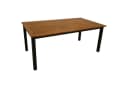 DEGAMO Gartentisch SARONNO Ausziehbar Aluminium Anthrazit Akazie Bild 5
