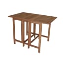 DEGAMO Gartentisch Doppel Klappentisch Eukalyptus Bild 1