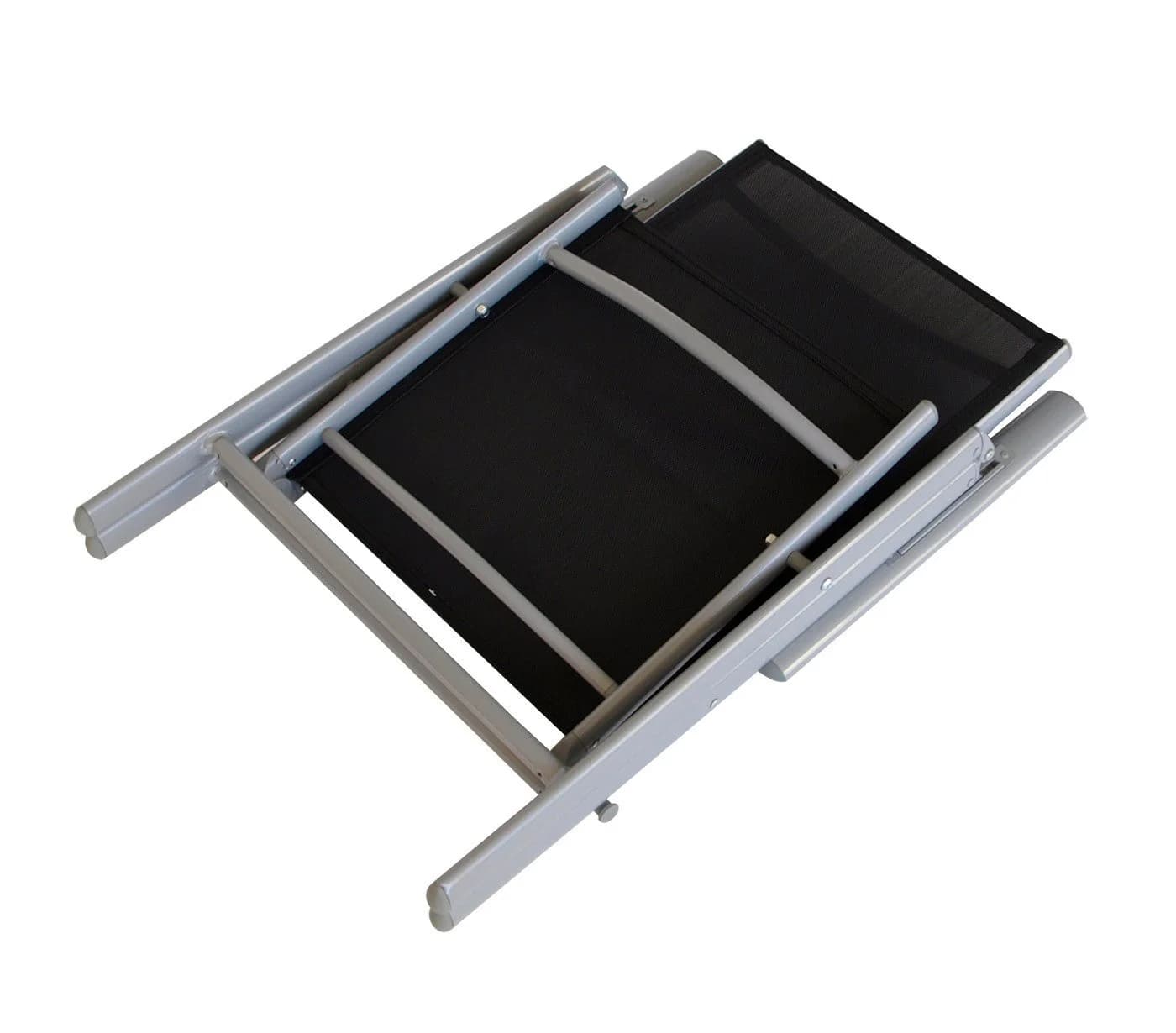 DEGAMO Garten-Essgruppe RAVENNA 5-tlg. Grau/Schwarz Aluminium - Bild 4