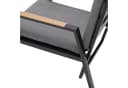 DEGAMO Gartensessel BILBAO Anthrazit Grau verstellbar Aluminium Bild 5