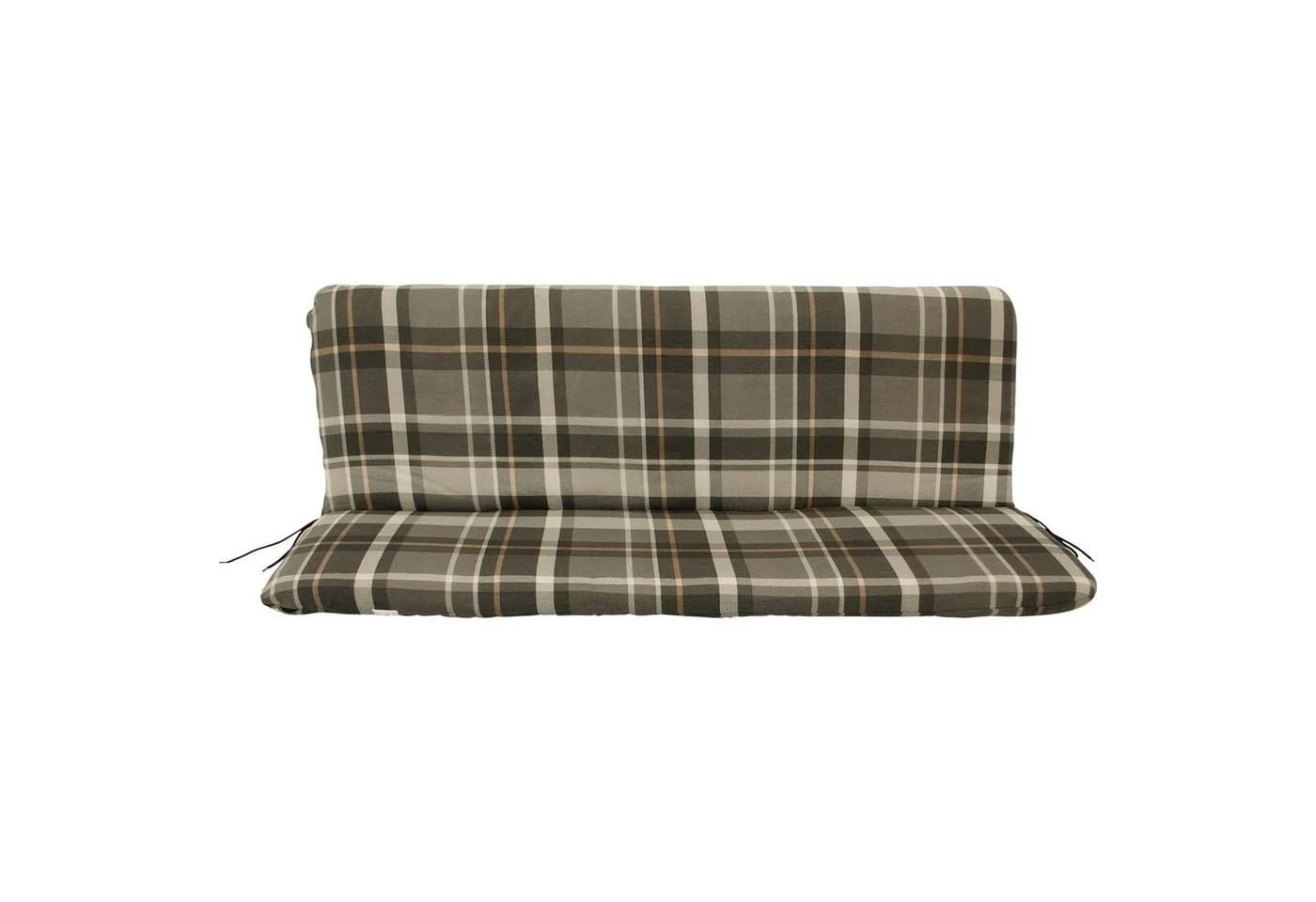 DEGAMO Auflage SEATTLE für Bank 3-sitzer grau/beige kariert - Bild 2