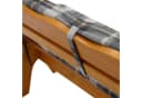 DEGAMO Auflagenset SEATTLE für Bank 3-Sitzer 150cm Kariert Bild 4
