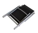 DEGAMO Klappsessel RAVENNA 4-er Set Aluminium Silbergrau Schwarz Bild 4