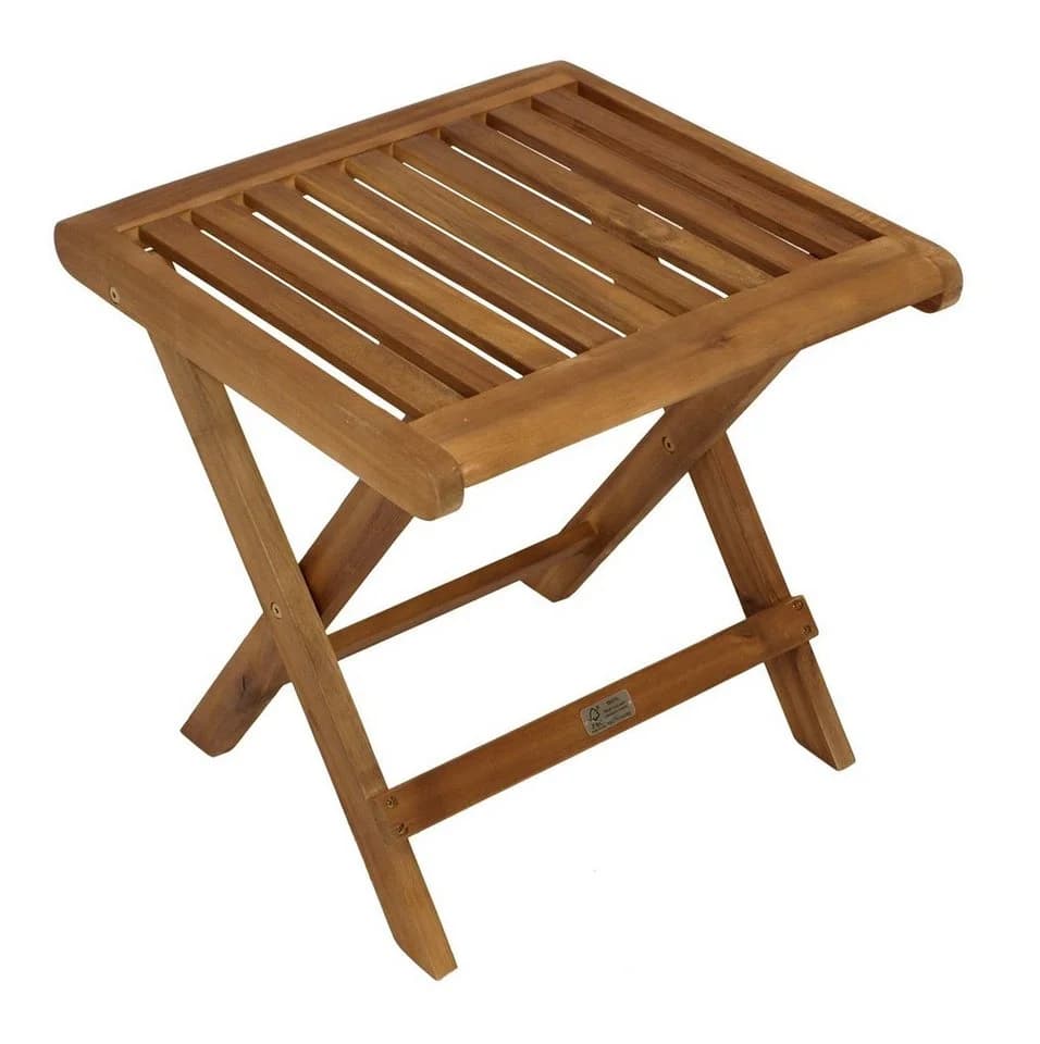DEGAMO Klapphocker Akazie Geölt Garten - Bild 2