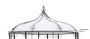 DEGAMO Ersatzdach für Pavillon Burma Weiss PVC-beschichtet Bild 4