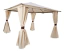 DEGAMO Ersatzdach Pavillon VENEZIA Polyester PVC-beschichtet Écrufarben Bild 2