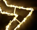 DEGAMO Beleuchtetes Fensterbild STERN 50 LED weiss Bild 3