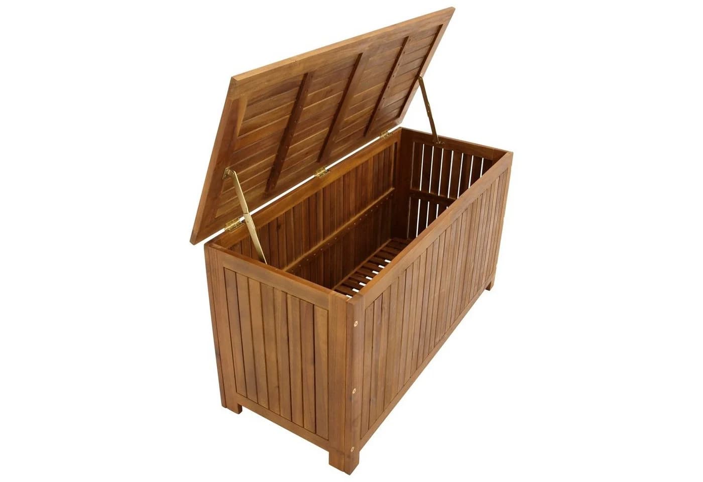 DEGAMO Auflagenbox ST. VINCENT Akazie geölt Aufbewahrungs-Truhe - Bild 5