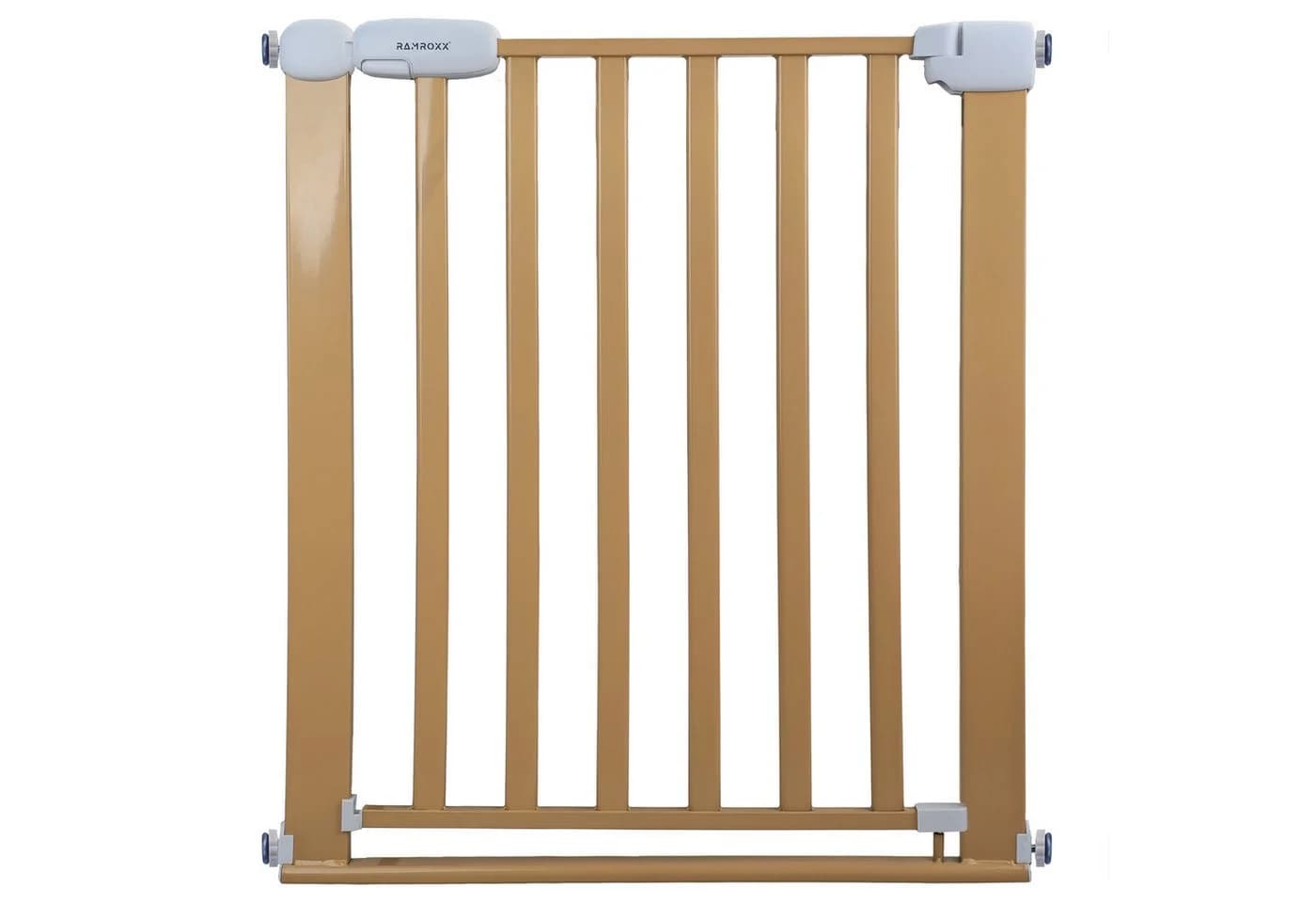 RAMROXX Treppenschutzgitter Beige für 75-85cm Durchgang 77cm Hoch - Bild 2