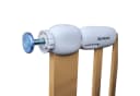 RAMROXX Treppenschutzgitter Beige für 75-85cm Durchgang 77cm Hoch Bild 5