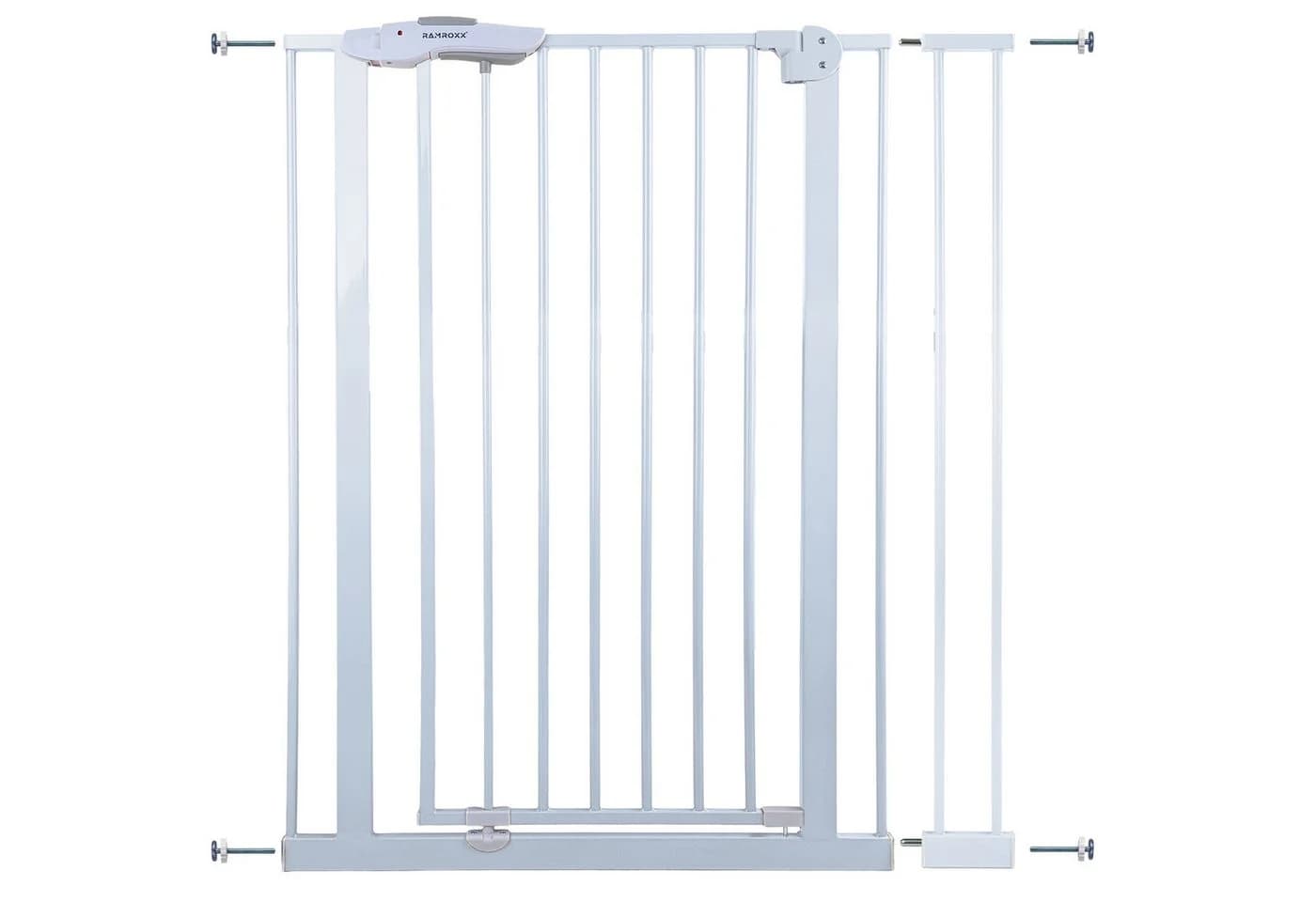RAMROXX Treppenschutzgitter weiß für 85-95cm Durchgang