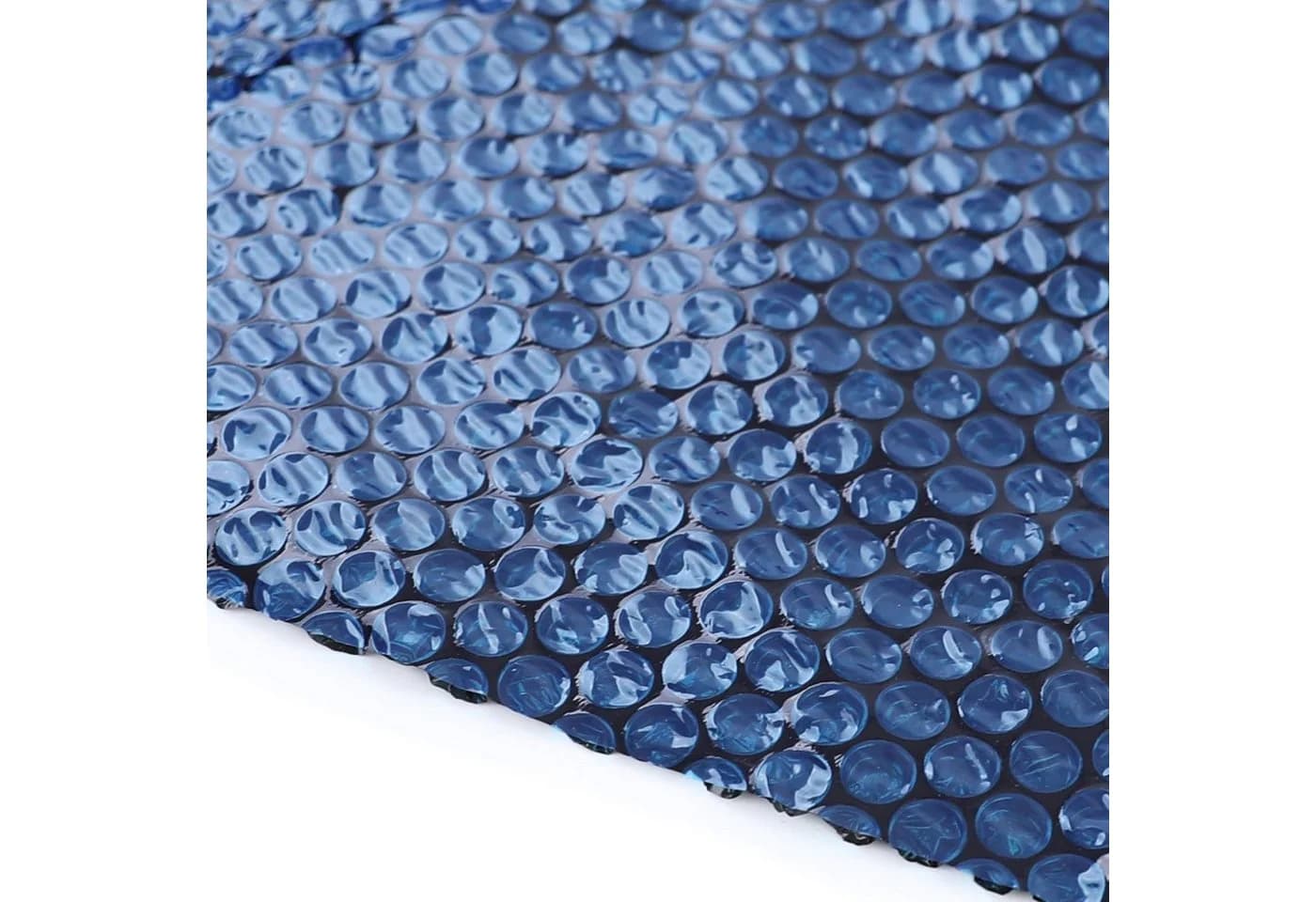 RAMROXX Solarabdeckplane 457cm Rundpool Blau/Schwarz 400µm