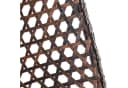 RAMROXX Hängesessel Luxus Style XXL Korb Dunkelbraun Gestell Braun mit Kissen Bild 4