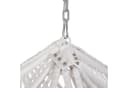 RAMROXX Hängesessel XXL Rattan Korb Weiss mit Kissen Braun Bild 4
