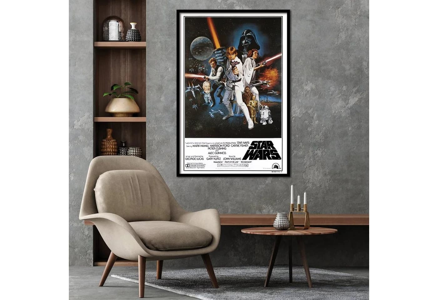 Star Wars Poster Style C American 61 x 91,5 cm Original Filmplakat