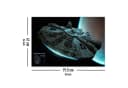 Star Wars Poster Millennium Falcon Landeanflug Tatooine Bild 5
