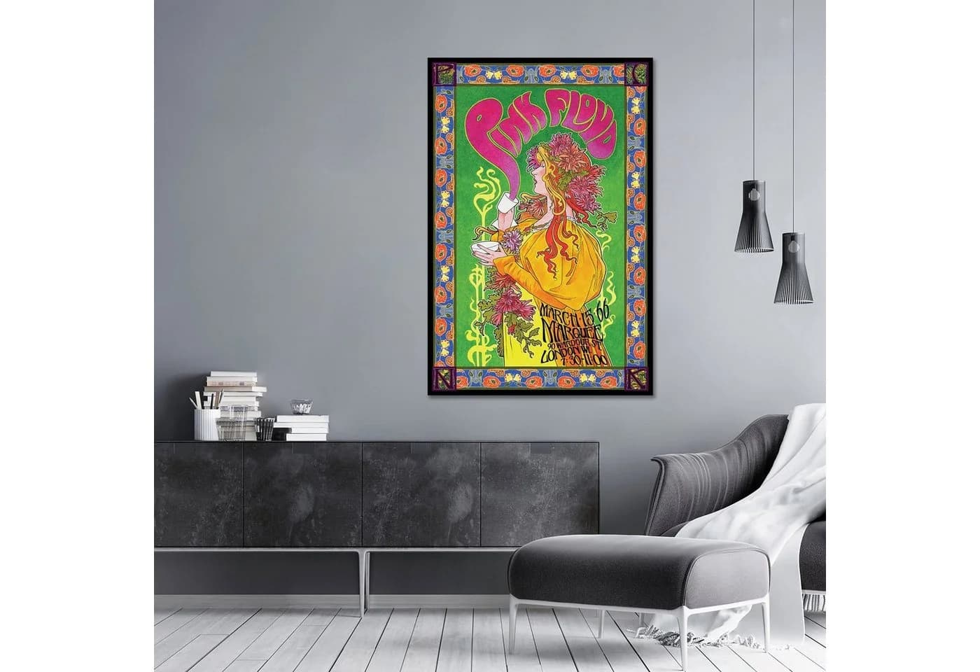 Close Up Pink Floyd Poster Bob Masse Tourplakat - Bild 3