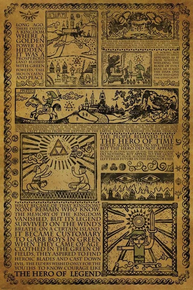 Pyramid Poster The Legend of Zelda Story of the Hero 61 x 91,5 cm - Bild 2