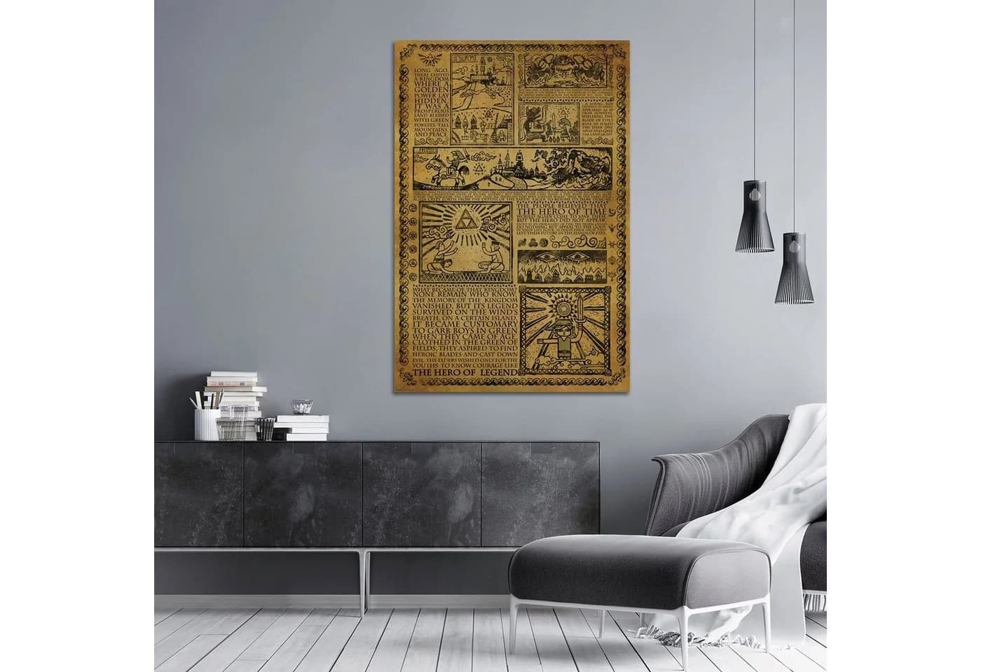 Pyramid Poster The Legend of Zelda Story of the Hero 61 x 91,5 cm - Bild 3