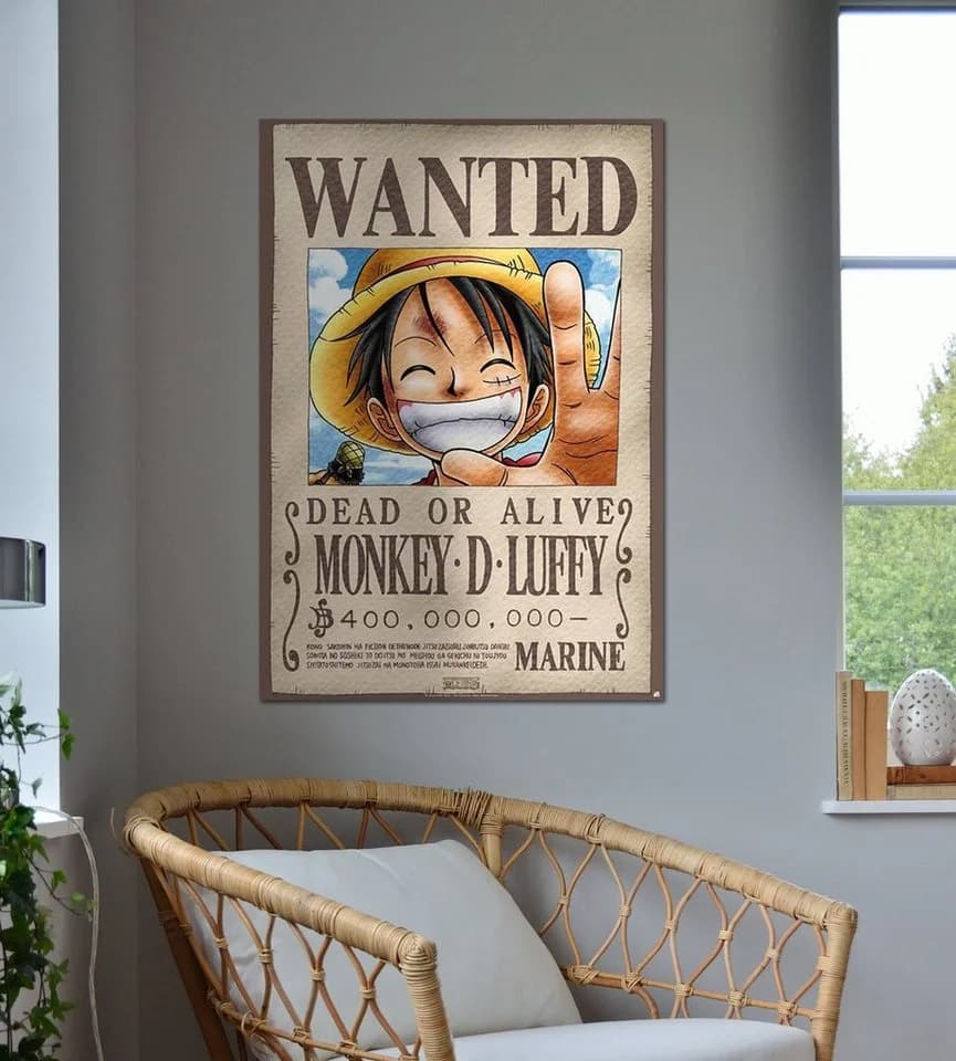 Close Up Poster One Piece Wanted Monkey D. Luffy - Bild 3