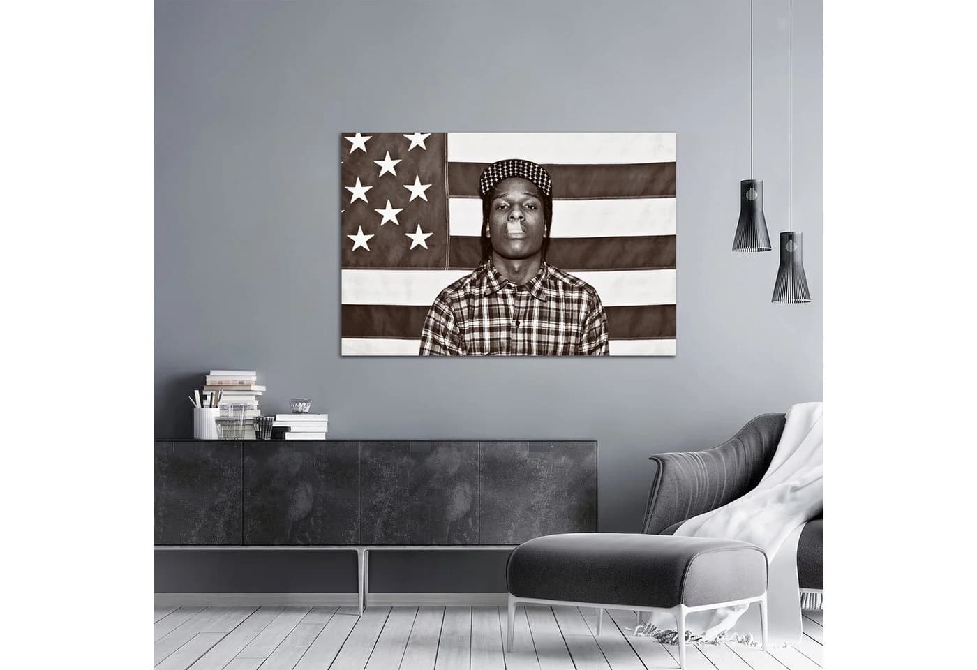 Close Up Poster ASAP Rocky 91,5 x 61 cm Urban - Bild 3