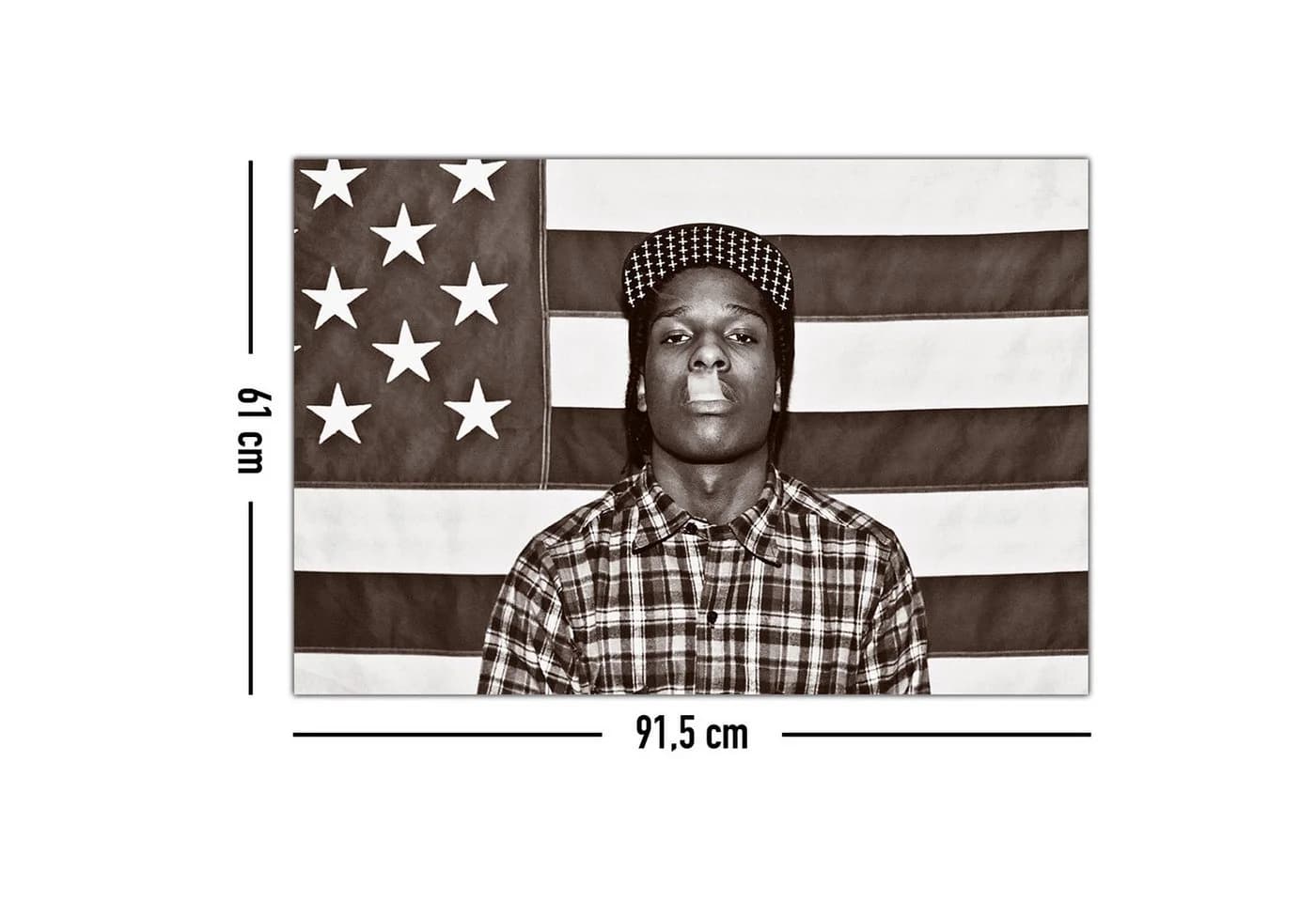 Close Up Poster ASAP Rocky 91,5 x 61 cm Urban - Bild 4