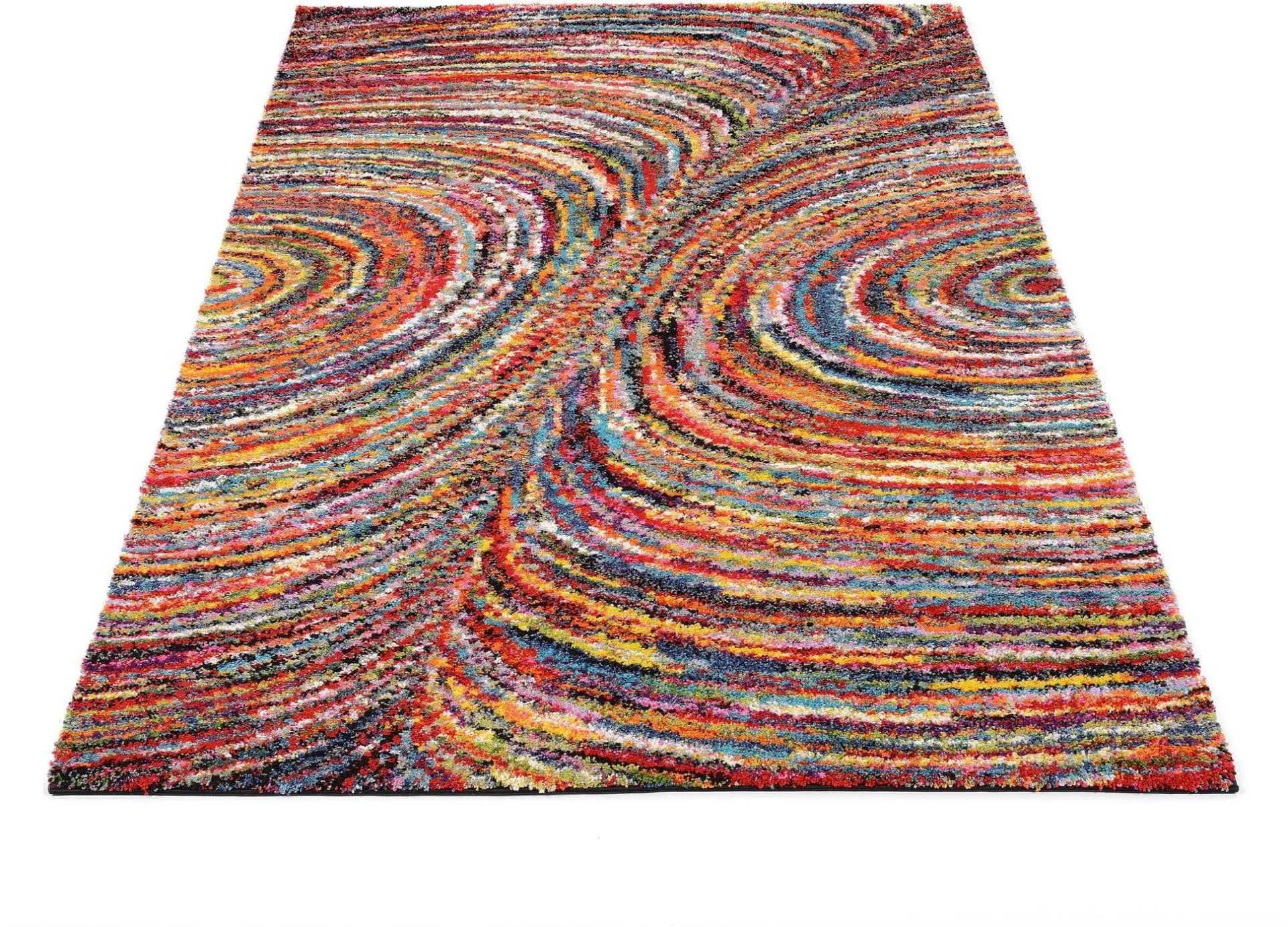 OCI Teppich Sixteen Face Bunt Hochflor 120x170 cm Kunstfaser