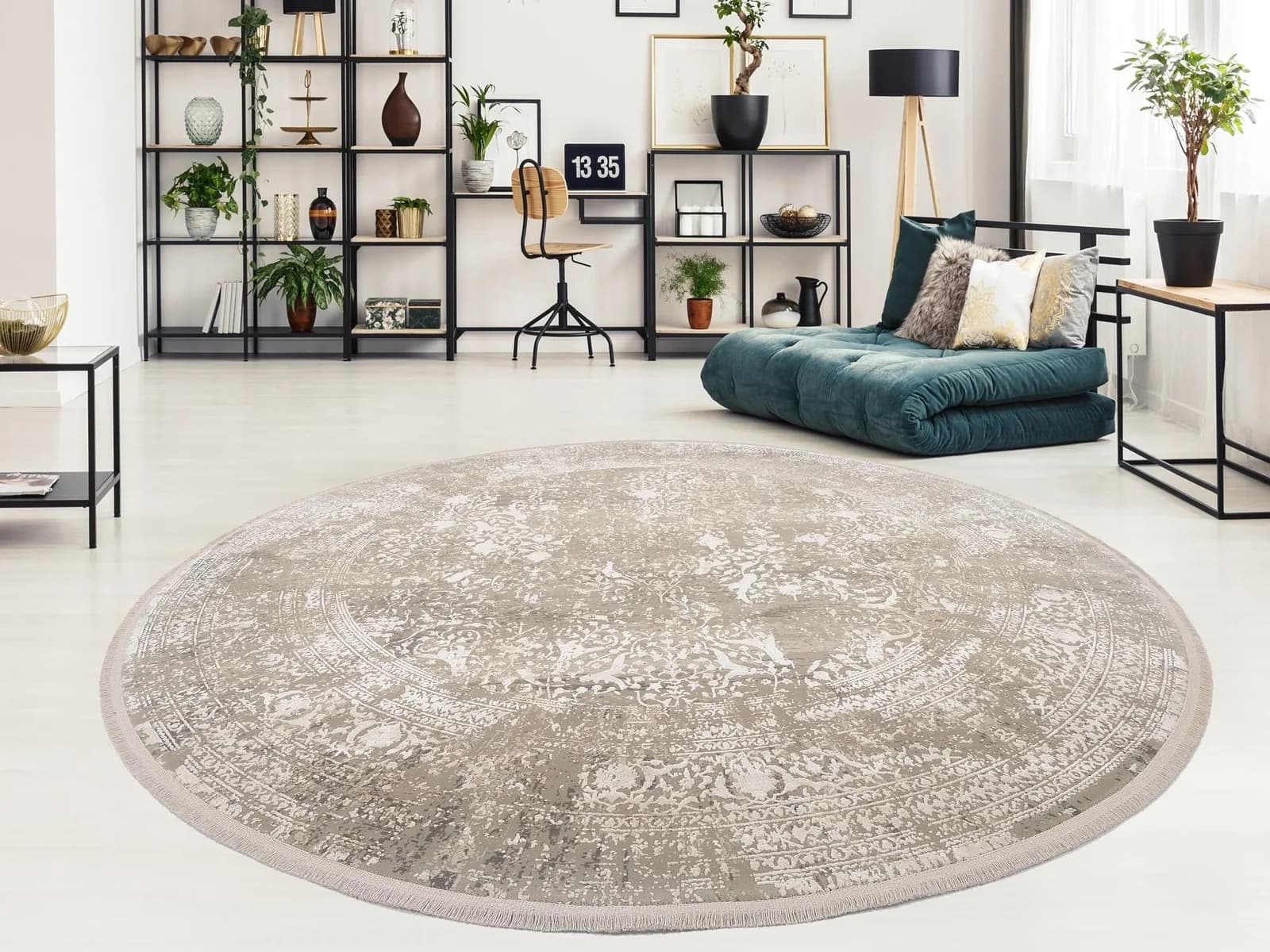 OCI Teppich BESTELLER CAVA Gold Vintage 3D-Effekt