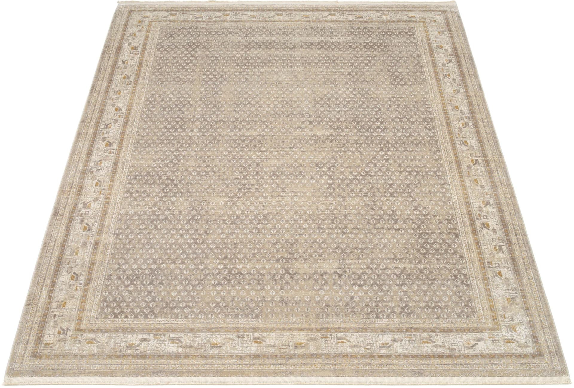 OCI Teppich BESTSELLER MIRI Beige Gold Vintage Design
