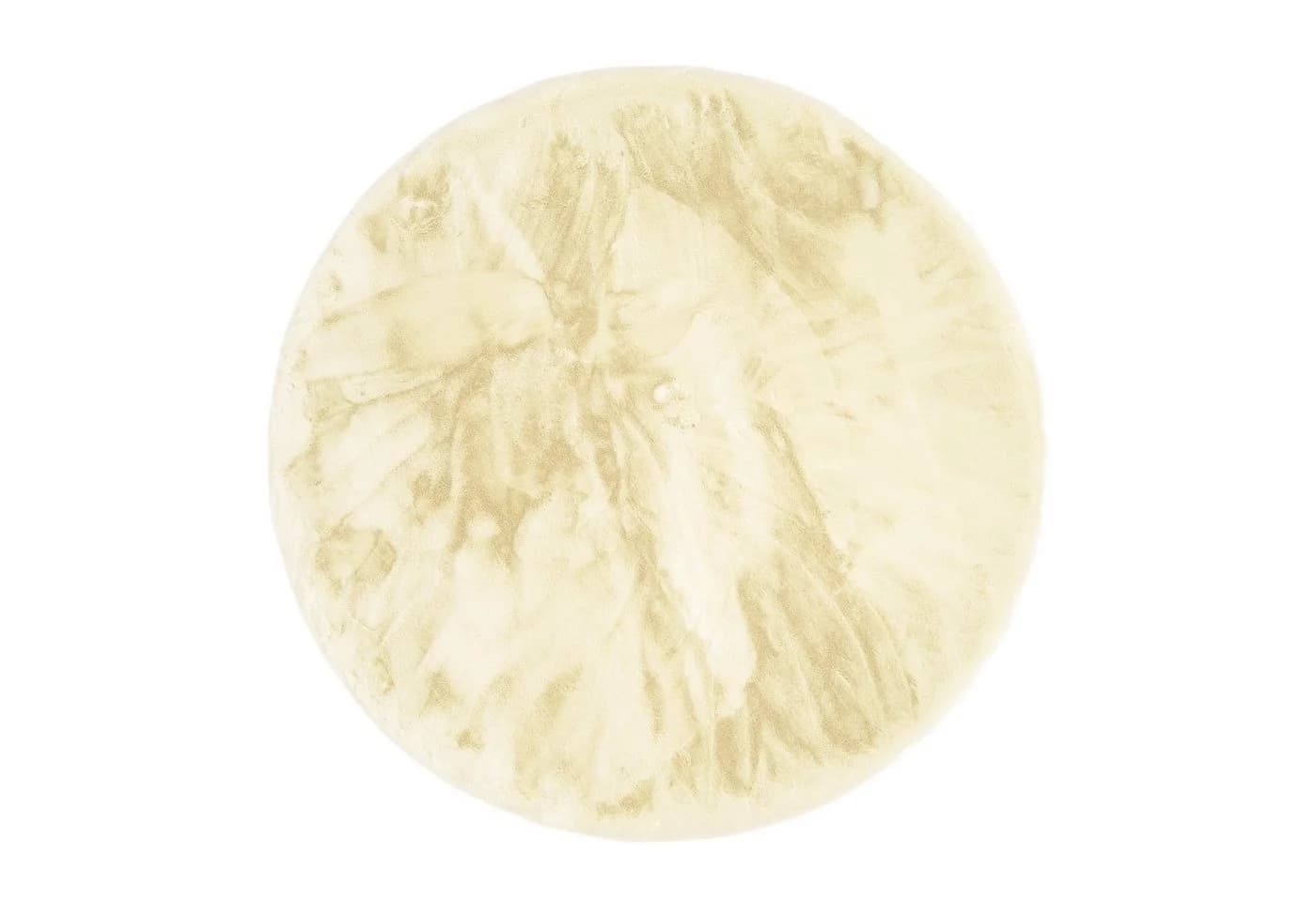 OCI ALISSA Hochflor-Teppich Beige Polyester Rund - Bild 3