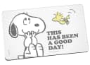 Geda Labels GmbH Snoopy Good Day Frühstücksbrettchen Weiß Resopal Bild 2