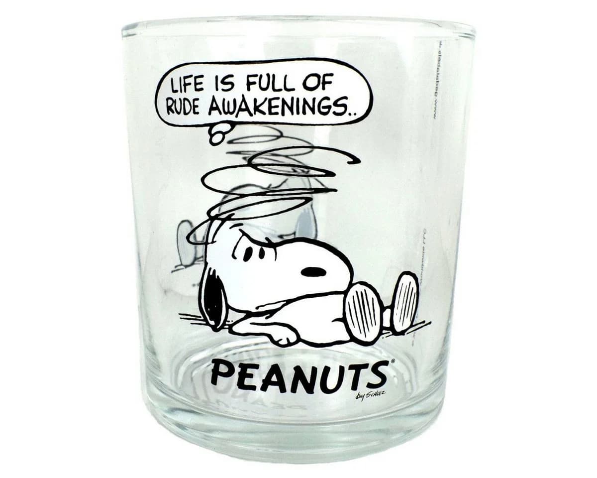 Geda Labels Snoopy Trinkgläser Set 2-tlg. Glas bunt - Bild 3