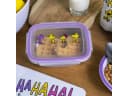Geda Labels Lunchbox Peanuts Woodstock Edelstahl Lila 550ml Bild 3
