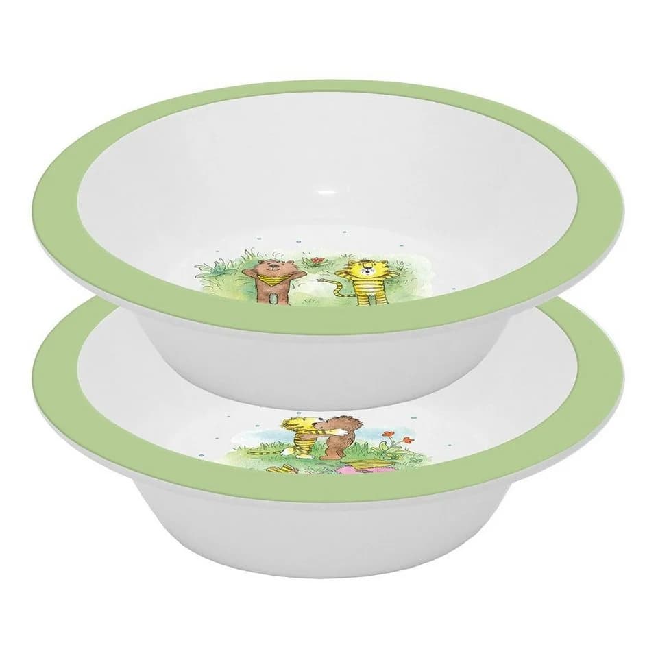 Geda Labels GmbH Kindergeschirr-Set Janosch Kids 2er Set Grün PP - Bild 2