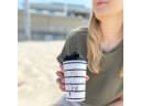 Geda Labels GmbH Coffee-to-go-Becher Snoopy All Smiles Weiß 400 ml Bild 1
