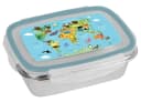 Geda Labels Edelstahl Lunchbox 850ml Hellblau mit Clipverschluss Bild 2