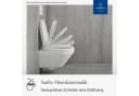 Villeroy & Boch Subway 9M55S101 WC Sitz Softclosing Scharniere Edelstahl, weiß Bild 1