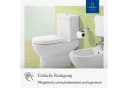 Villeroy & Boch Subway 9M55S101 WC Sitz Softclosing Scharniere Edelstahl, weiß Bild 4
