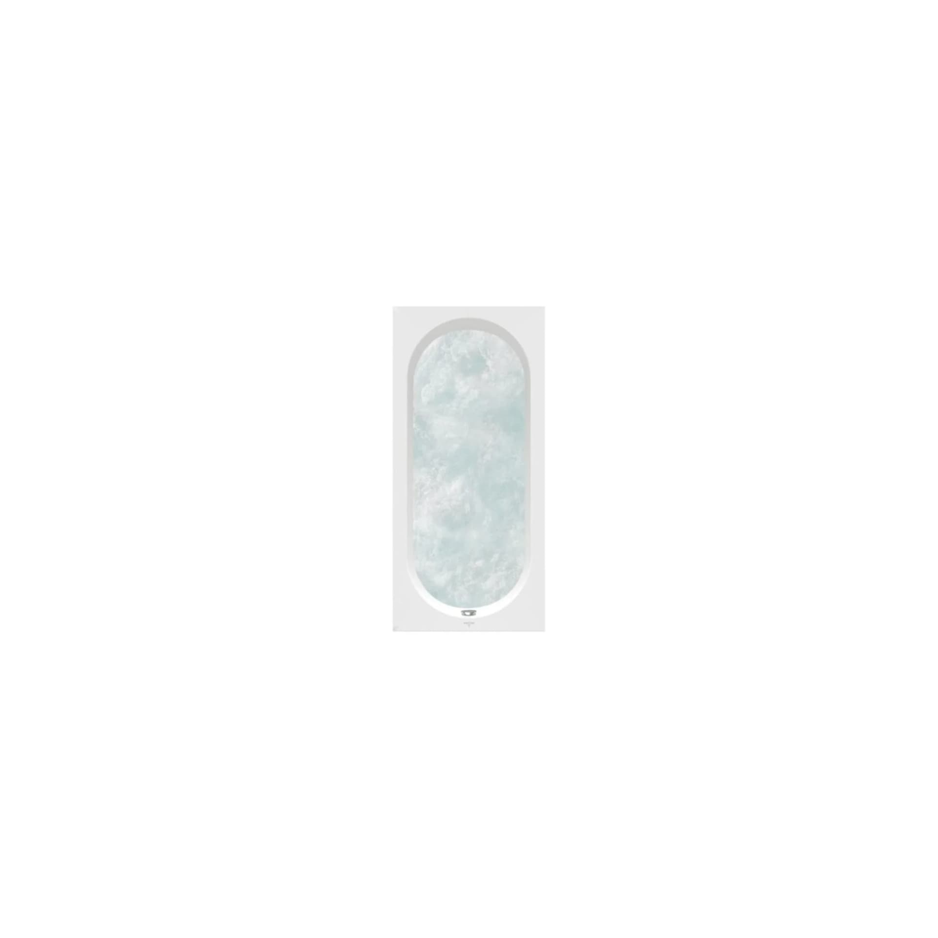 Villeroy & Boch Whirlpool Oberon Badewanne Weiß HydroPool Comfort