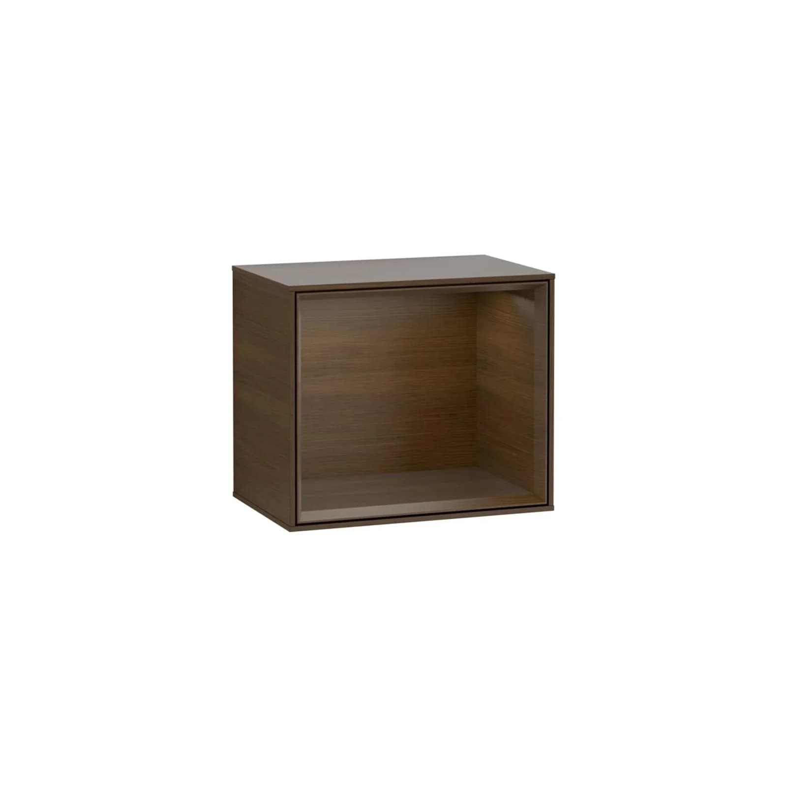 Villeroy und Boch Finion Regalmodul Walnuss-Furnier LED-Beleuchtung