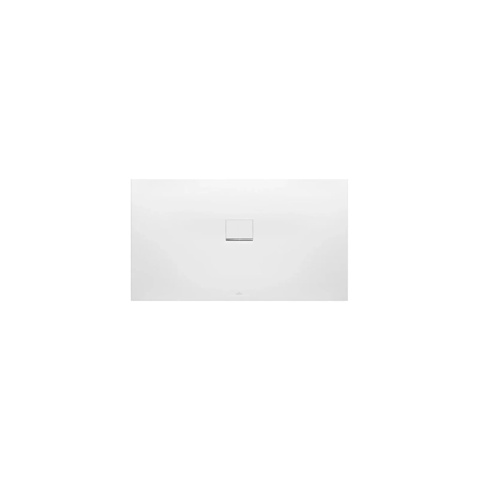 Villeroy und Boch Squaro Infinity Duschwanne 180x100 Quaryl Stone White