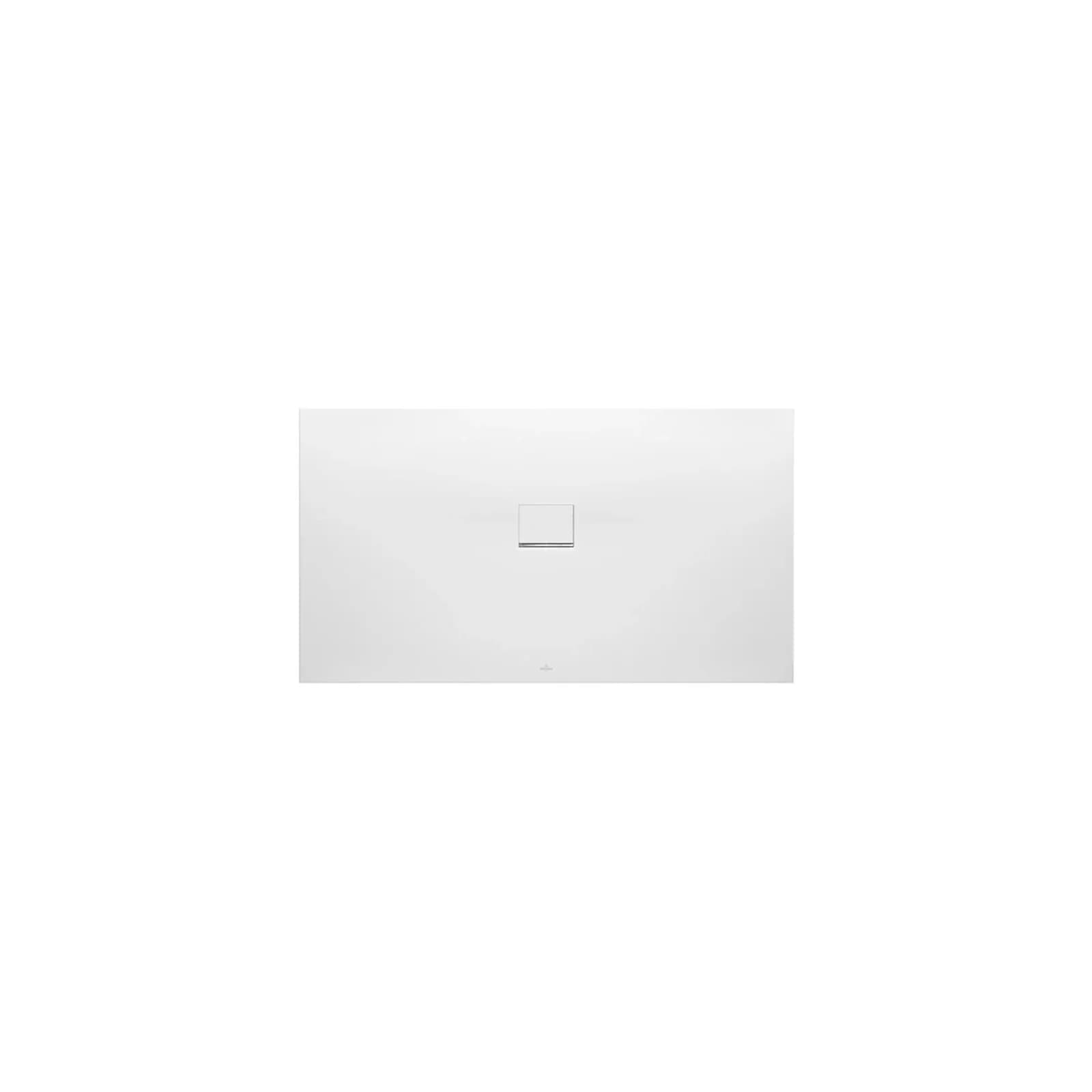 Villeroy und Boch Squaro Infinity Duschwanne 80x75x4 cm Stone White