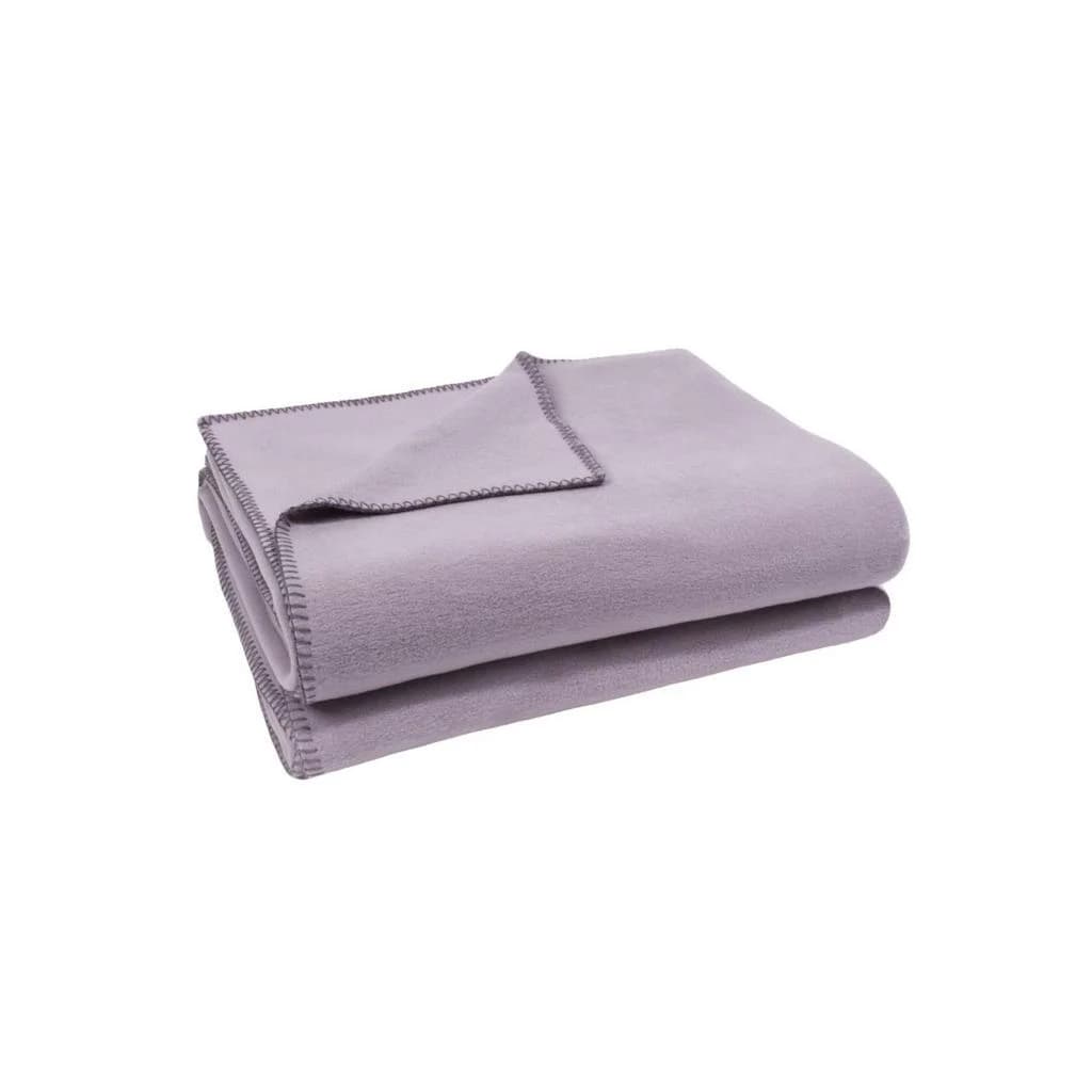 Zoeppritz Fleecedecke Soft-Fleece Flieder Uni