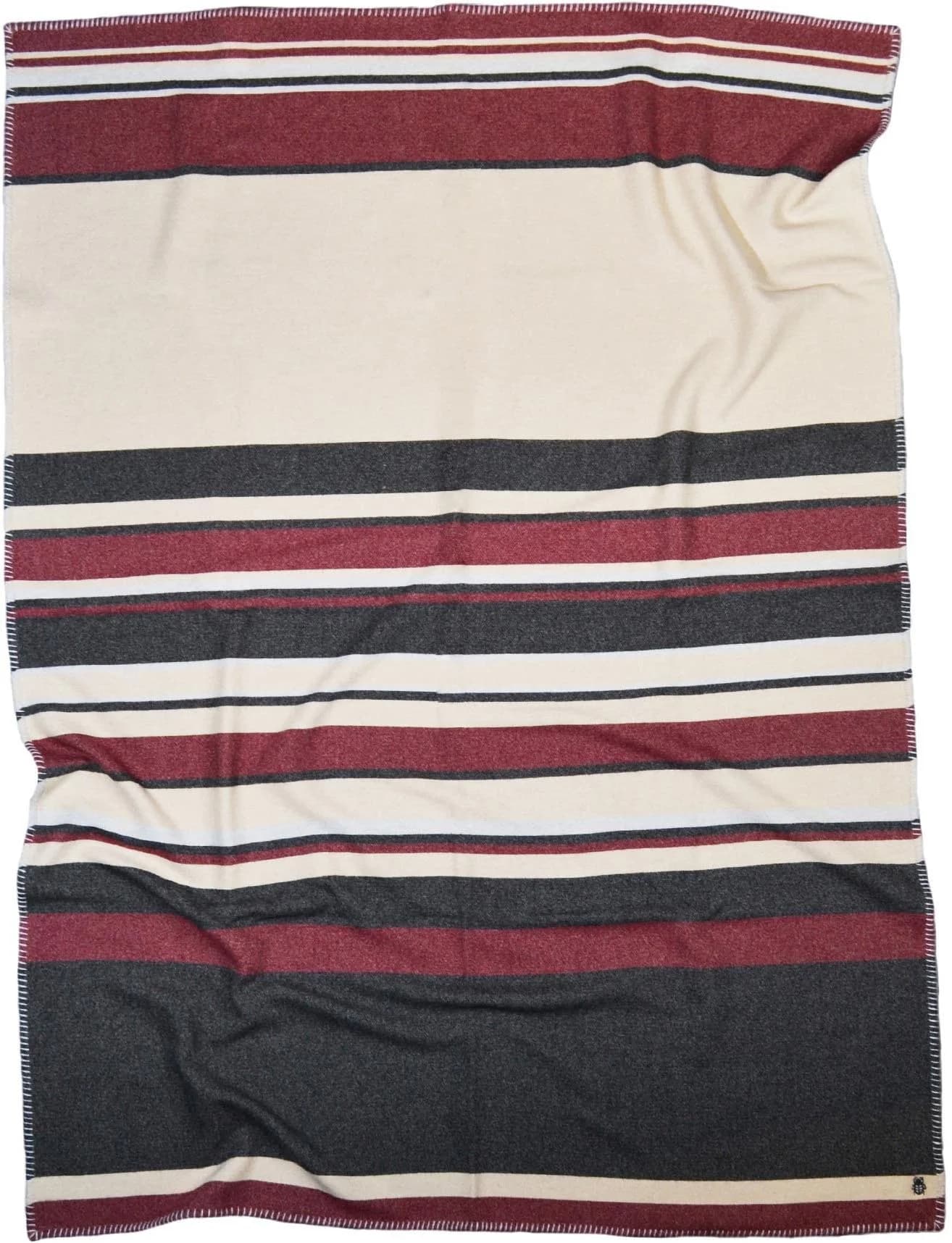 ZOEPPRITZ Wohndecke Hump Stripe Kamelhaar Bunt Gestreift