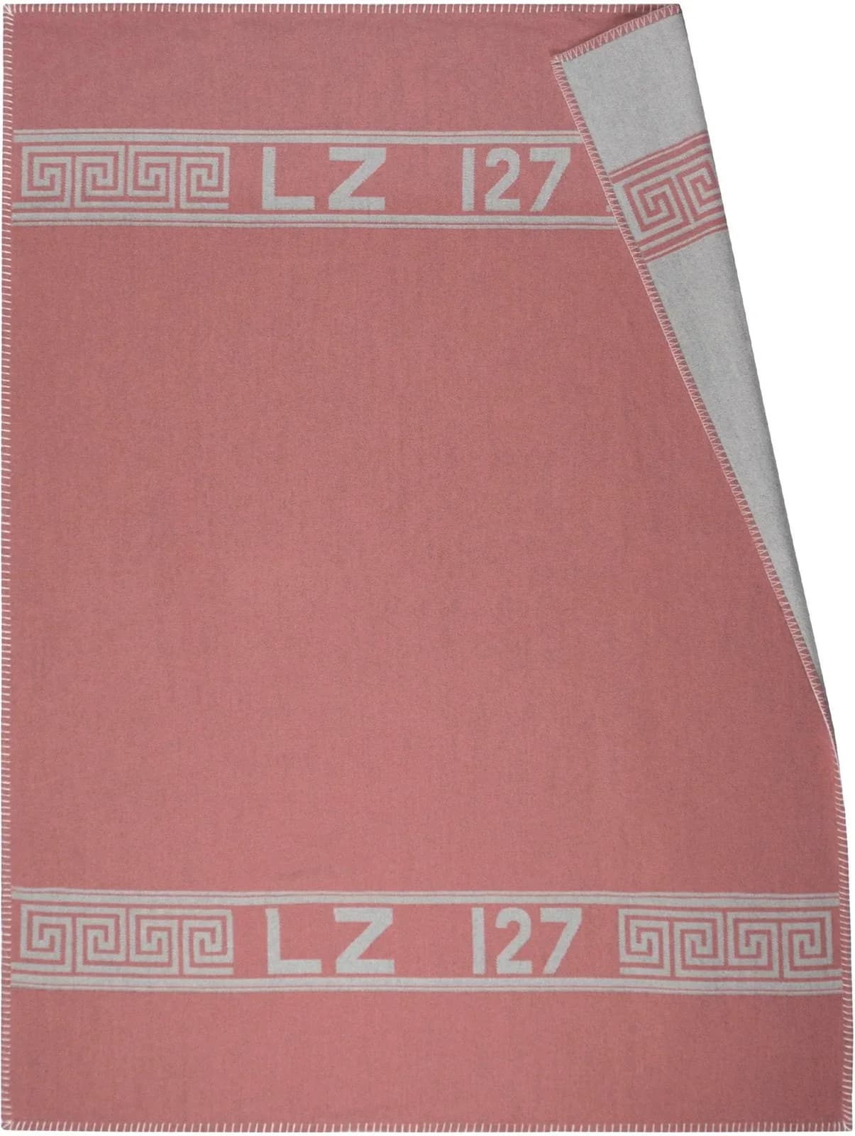 ZOEPPRITZ1828 Hero Wohndecke Coral 140x190cm Wolle Kaschmir