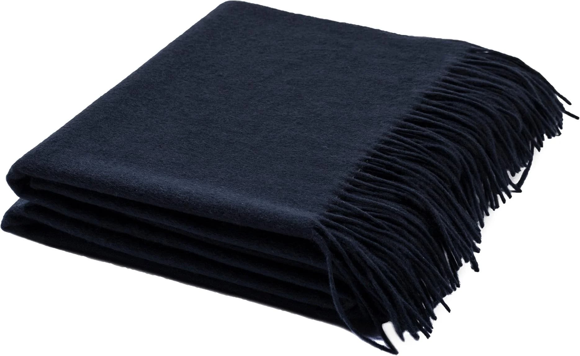 ZOEPPRITZ1828 Cashmere Wohndecke Navy 130x180 cm
