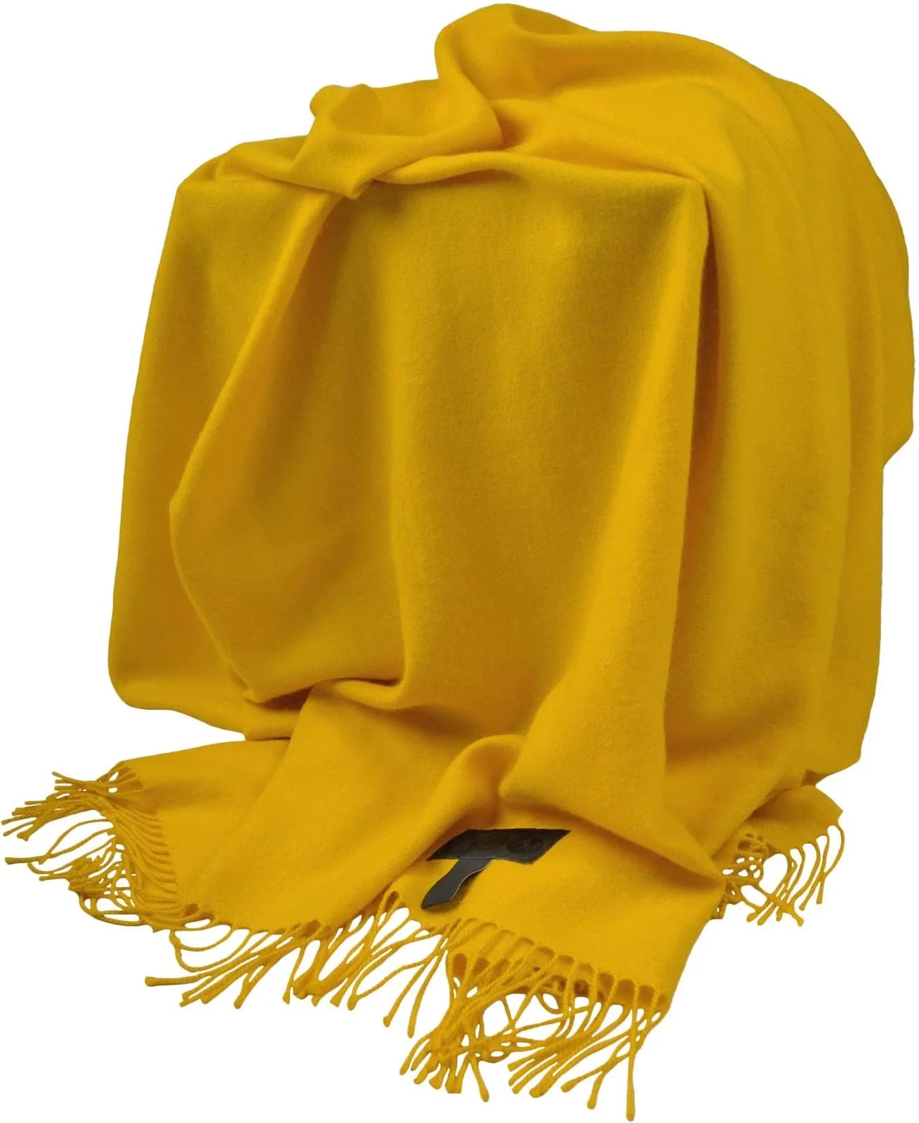ZOEPPRITZ1828 Alpaca Wohndecke Gelb 100% Kamelhaar